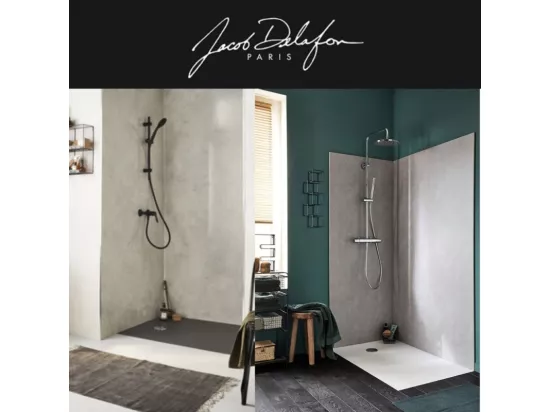 Receveur 140 x 80 JACOB DELAFON Ipso acrylique rectangle blanc