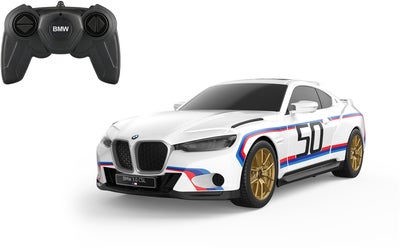Rastar BMW 3.0 CSL Radiostyrt Bil 1:24, Hvit
