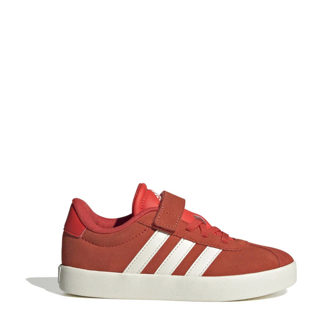 adidas VL Court 3.0 sneakers donker oranje/wit