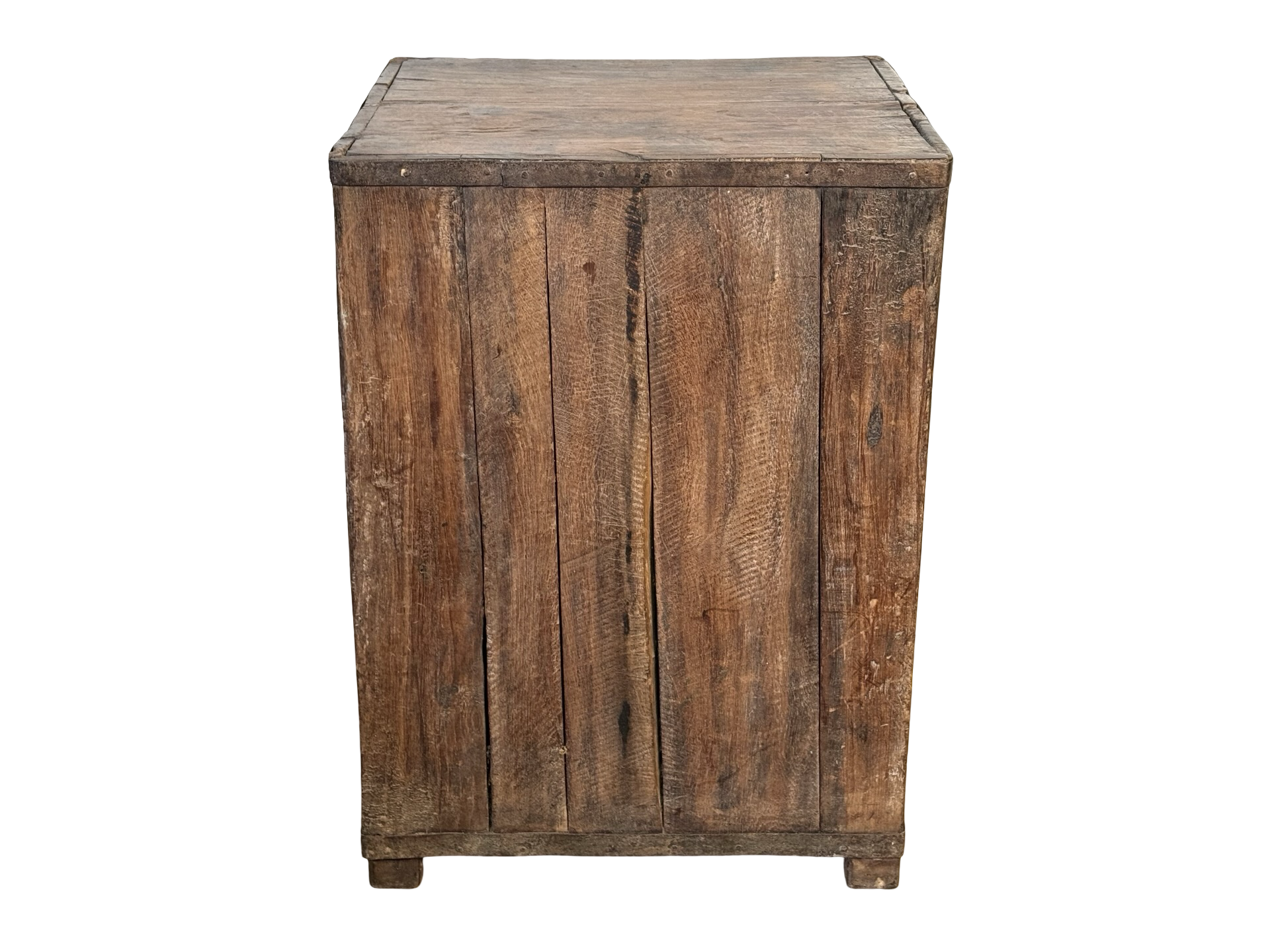 Wandkast vierkant antiek finish