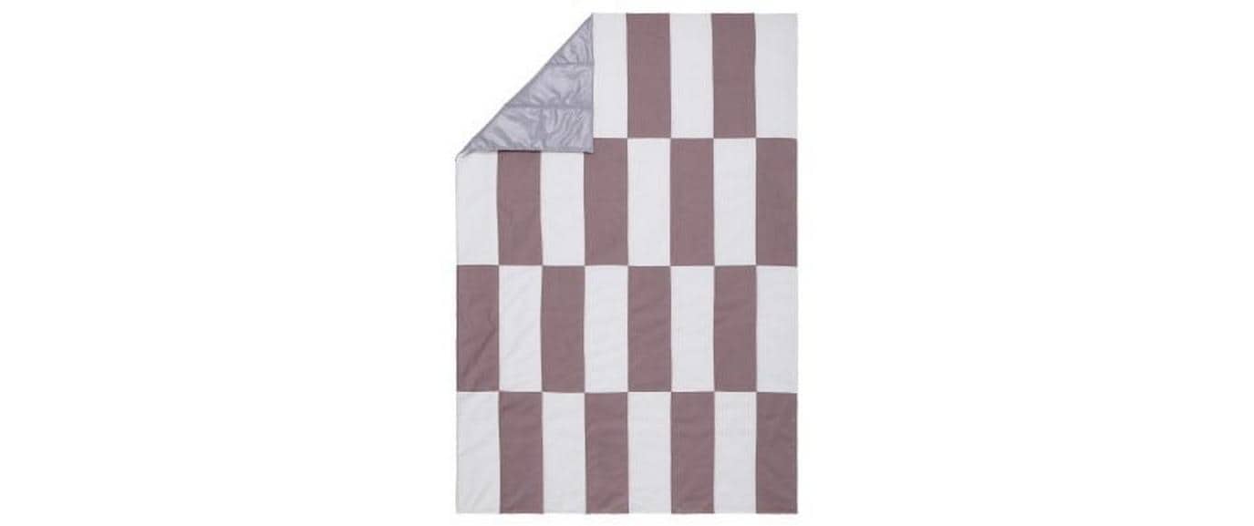 Picknickdecke Tamina 180 x 120 cm - Taupe / NaturGemütliche Baumwolldecke mit weicher Polyesterfüllung für unterwegs