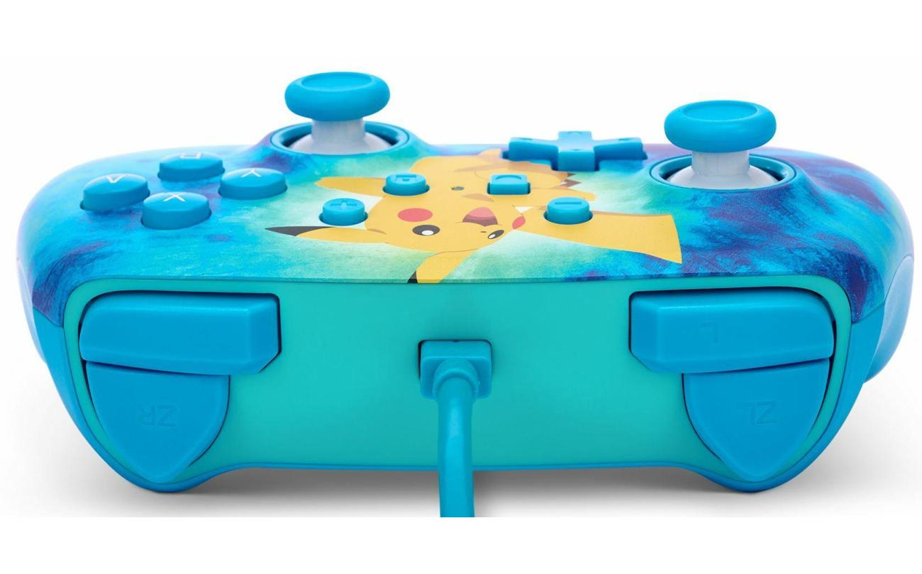 Switch - Power A Wired Controller Tie Dye Pikachu