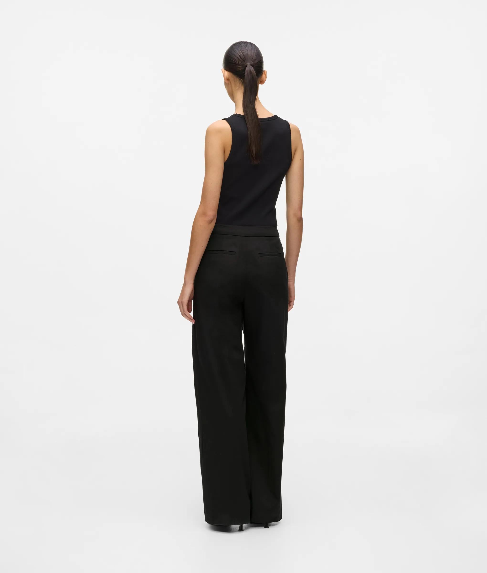 KL X Amber Valletta gestructureerde pantalon