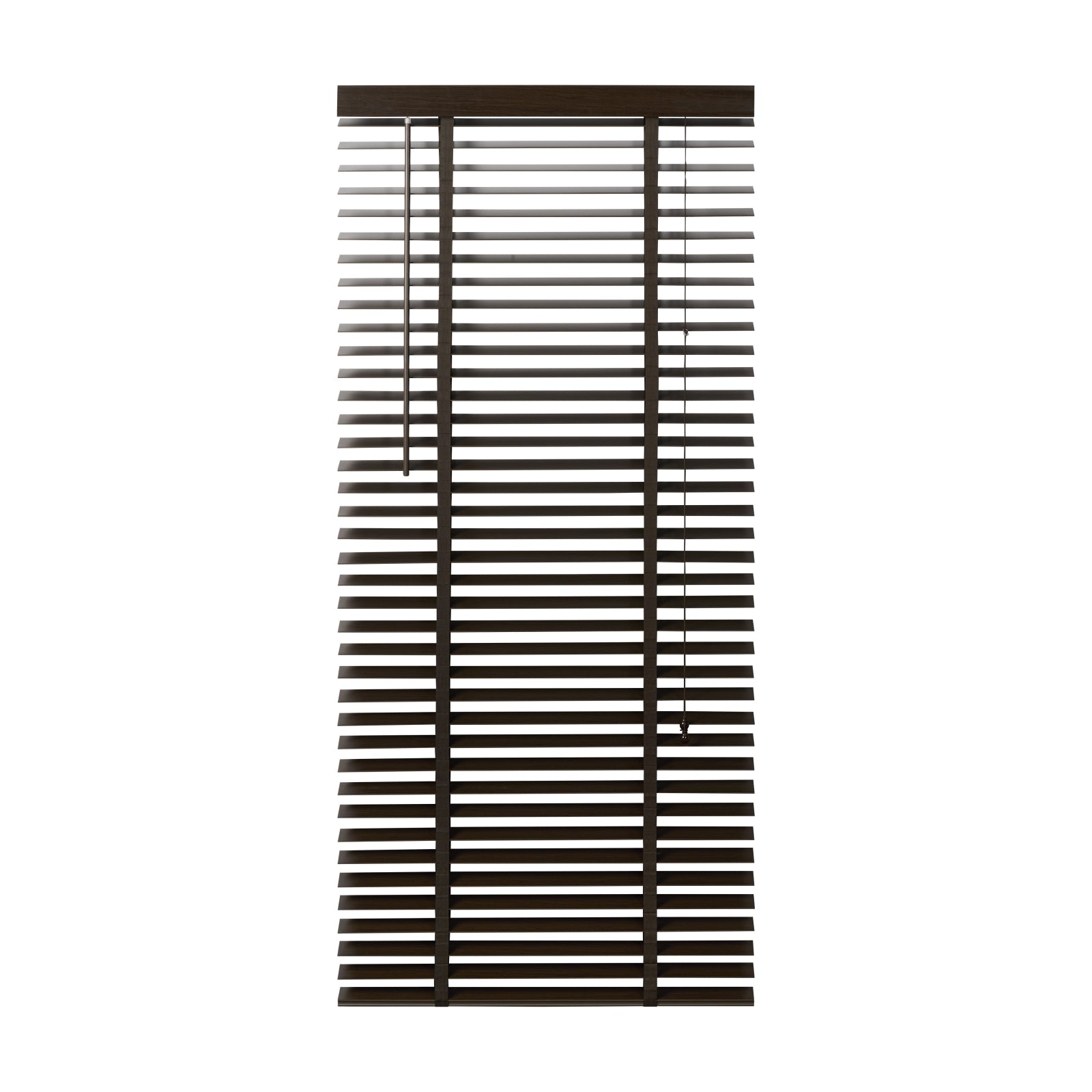 Jaloezie Hout Bruin - Hout - 80x180x5cm (BxHxD)