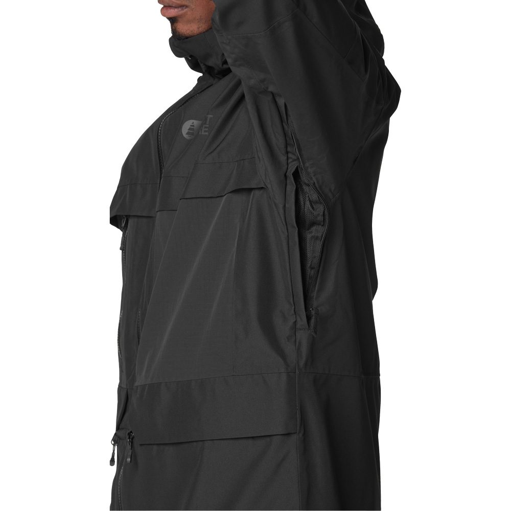 Picture Dugnad Skijacke Herren schwarz