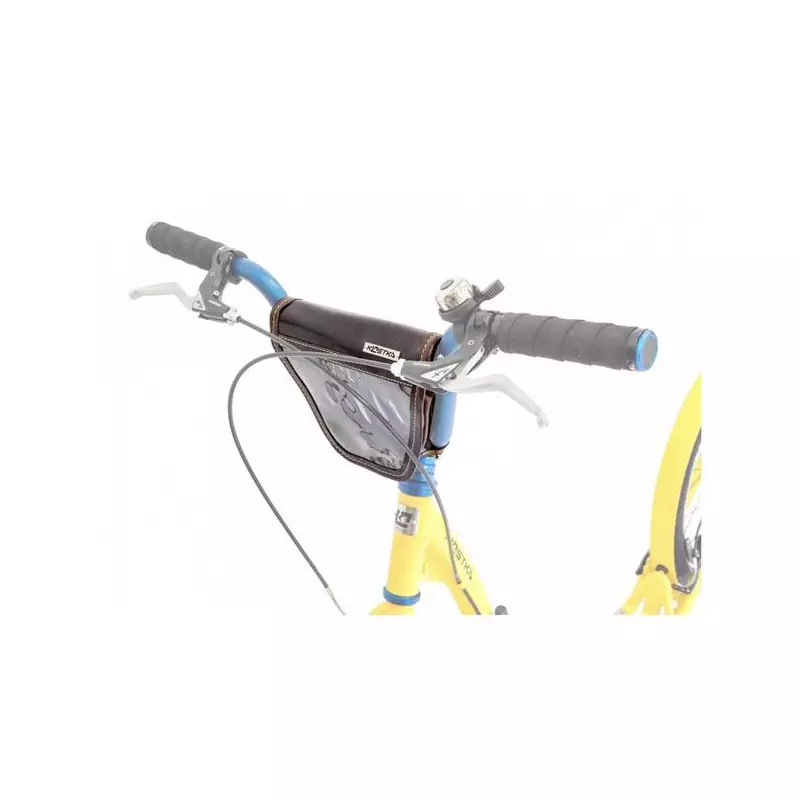 KOSTKA carrying bag with flap for BMX Handlebar (Leather)