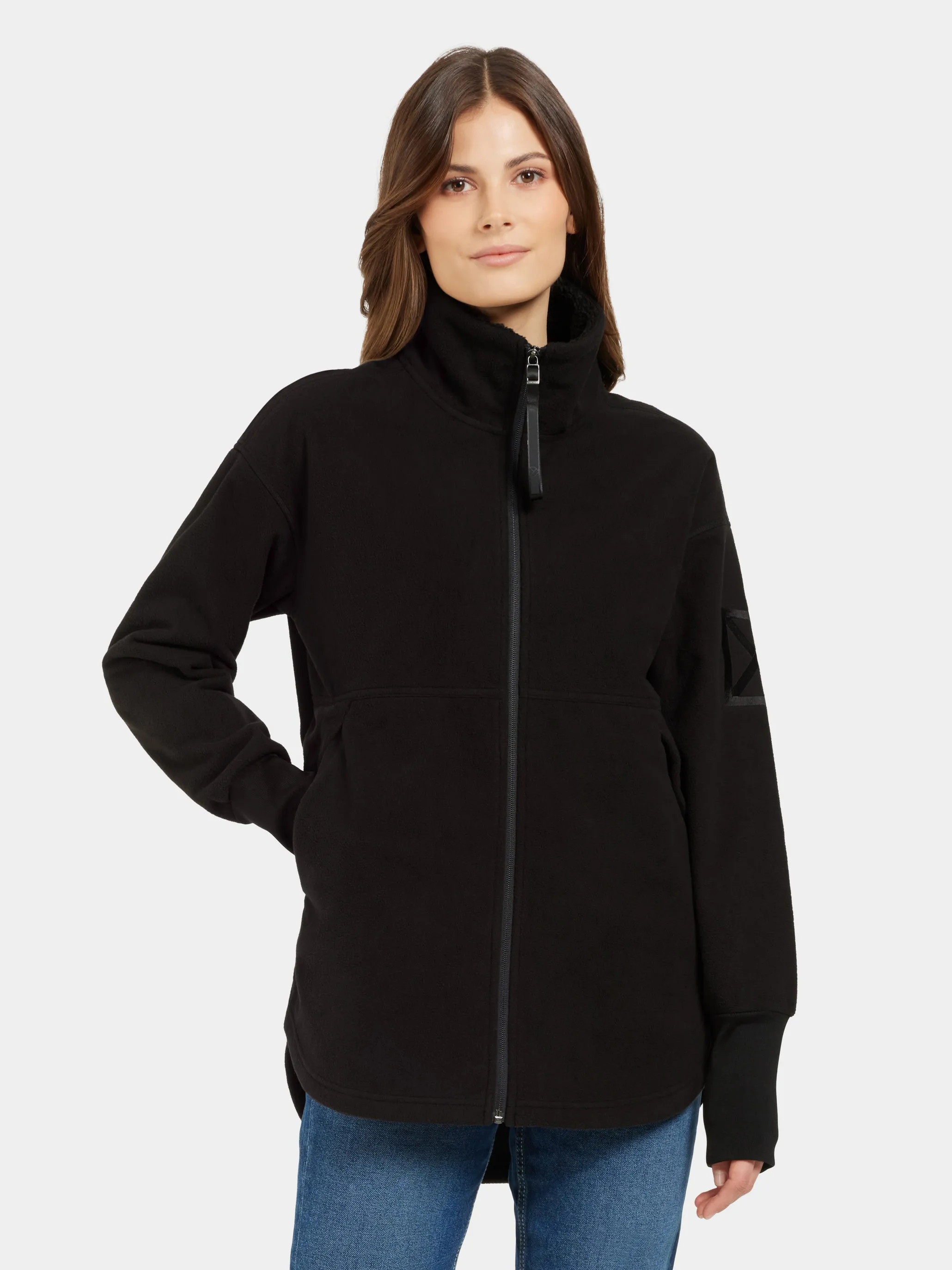 Didriksons Women's Ronja Full Zip Black