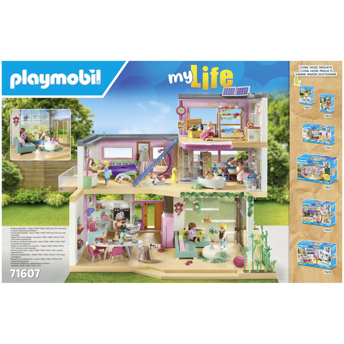 PLAYMOBILPLAYMOBIL   My Life 71607 Wohnhaus mit Wintergarten