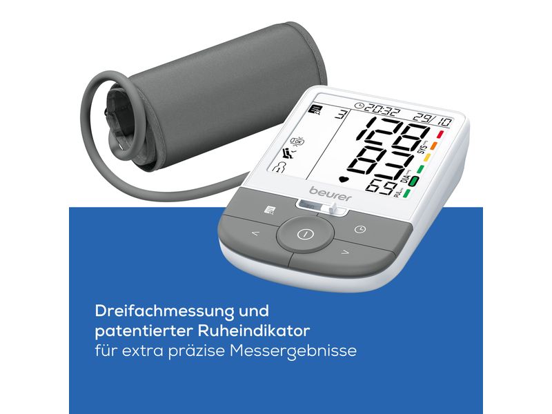 Beurer Blutdruckmessgerät BM 53 Oberarm-Blutdruckmessgerät