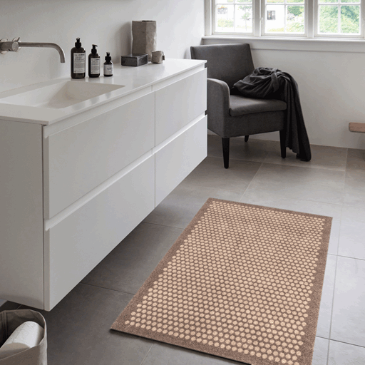 Tica Copenhagen Dot Gulvmåtte, Sand, 90x130 cm