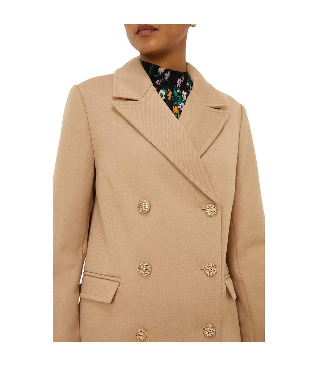 Dorothy Perkins - Manteau - Femme (Brun-beige) - UTDP4334