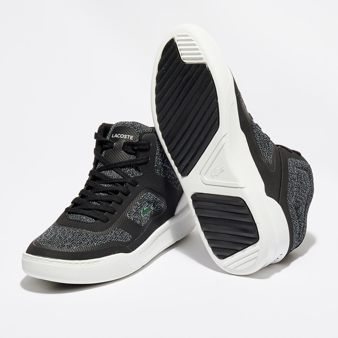 Lacoste Baskets Explorateur Spt Mid 317 2 noir/blanc