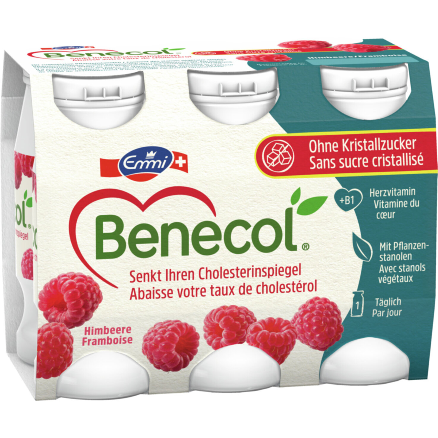 Emmi Benecol Himbeere Zero 6x65ml