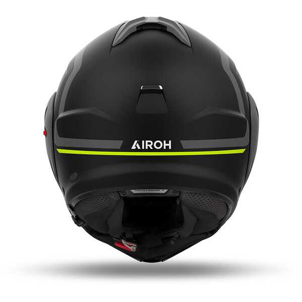 Airoh - Casque Mathisse II Genius Gris / Noir / Jaune fluo / Mat