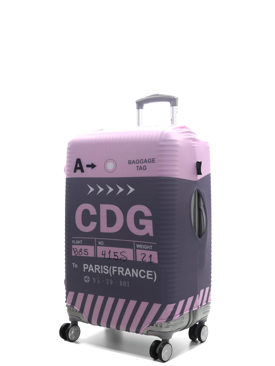 Housse de valise Airtex To Paris CDG - M