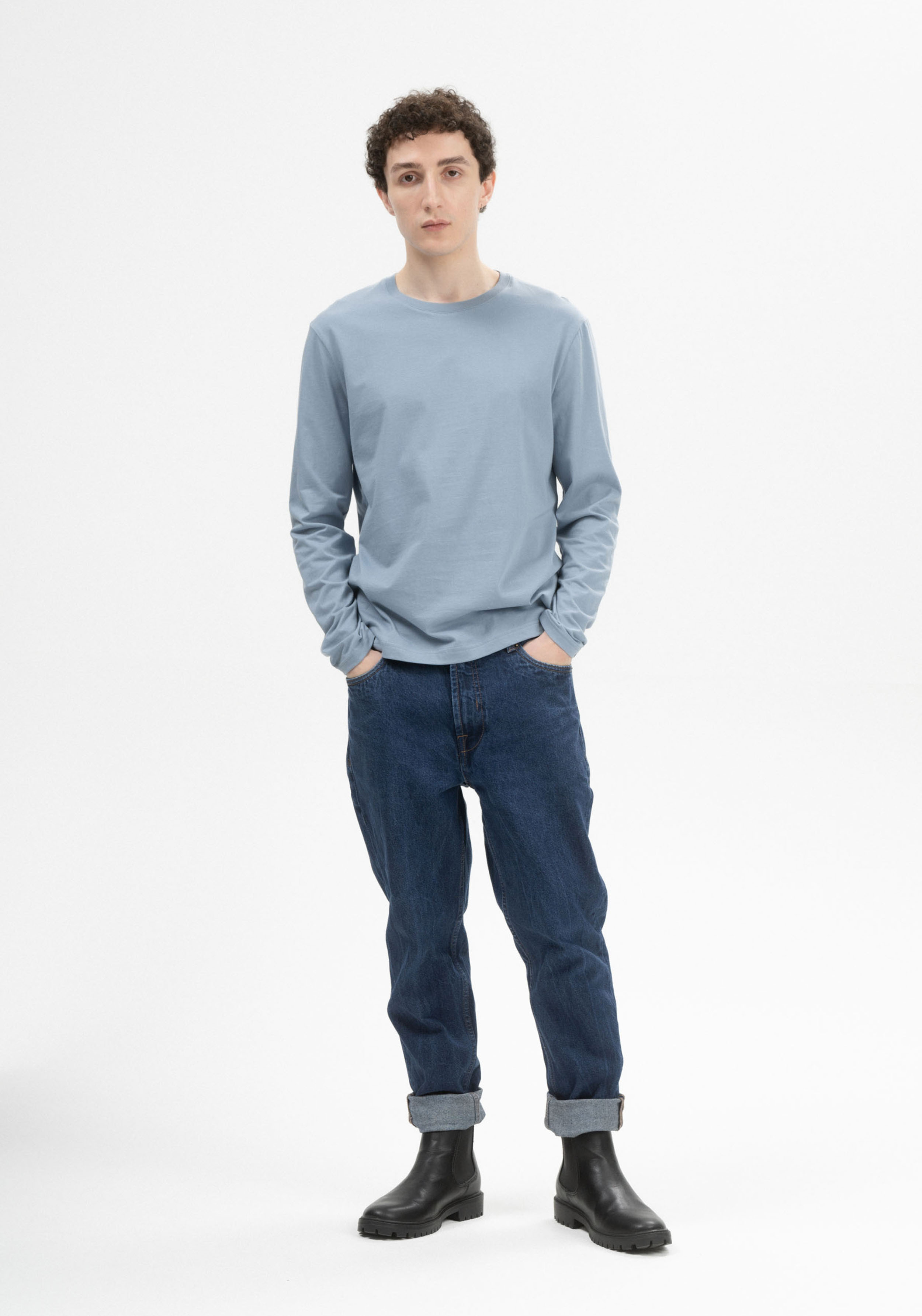 Mela Longsleeve Shirt Jerin Dusk Blue