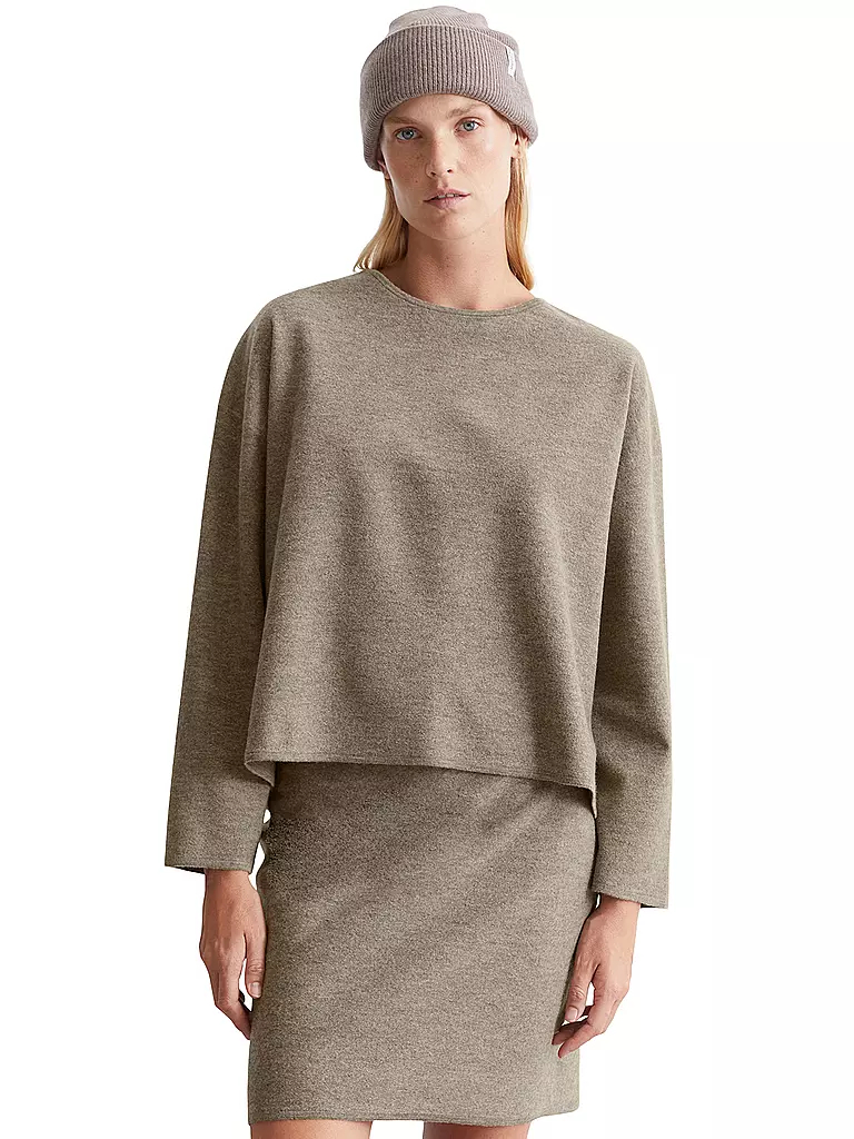 MARC O'POLO Pullover braun