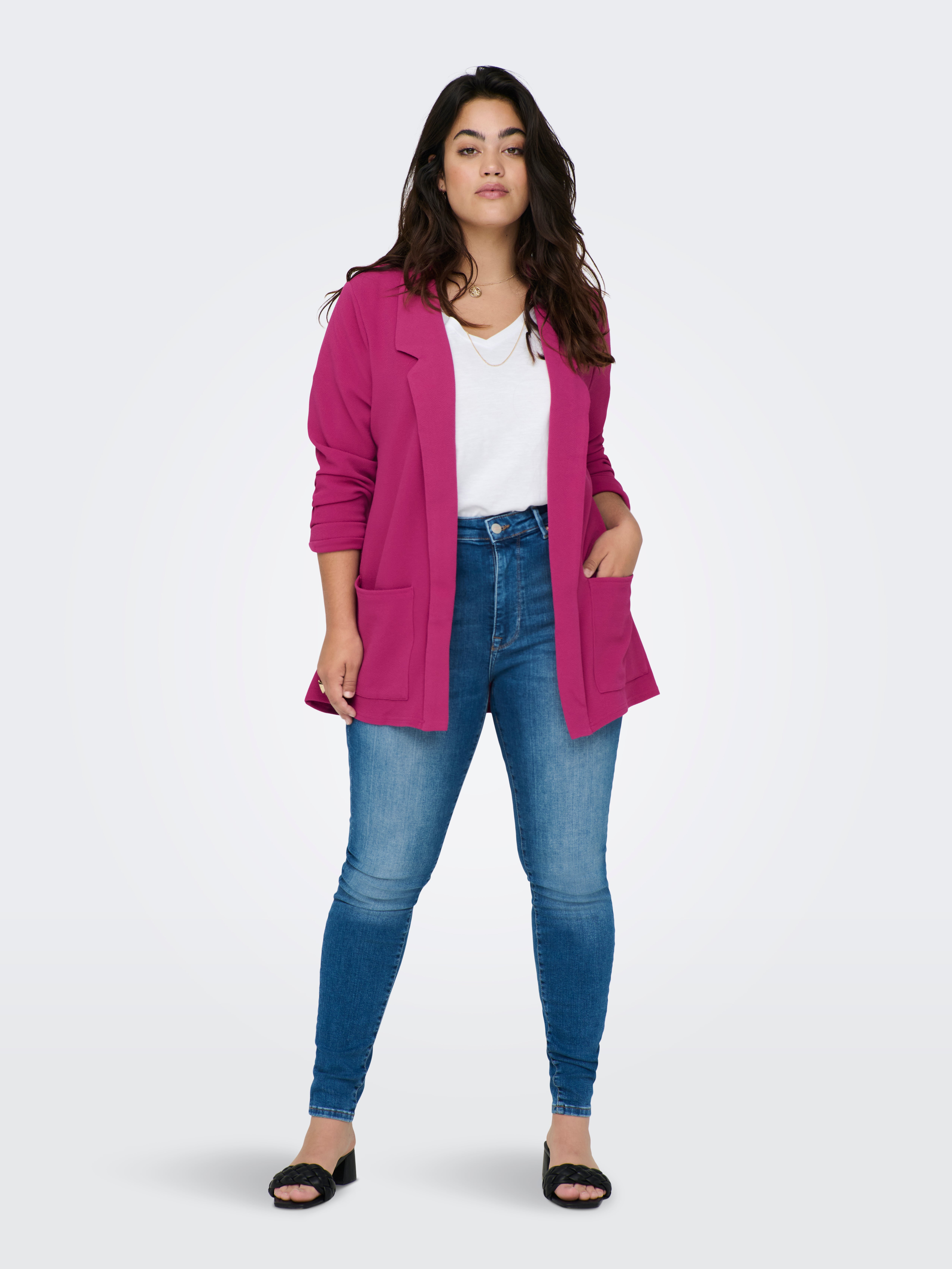 CARBETTY Blazer Festival Fuchsia