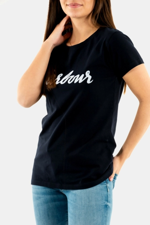 tee shirt barbour rebecca bleu
