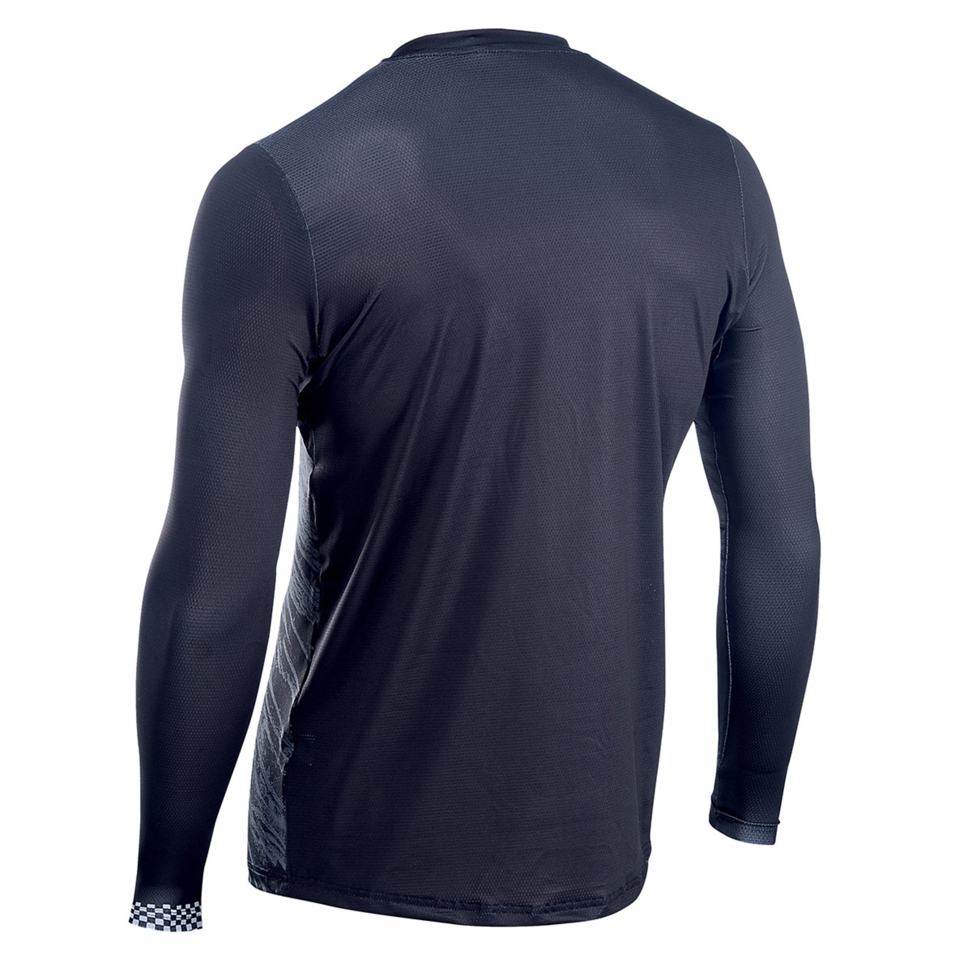 Northwave Bomb MTB Fietsshirt Lange Mouwen Zwart/Blauw Heren