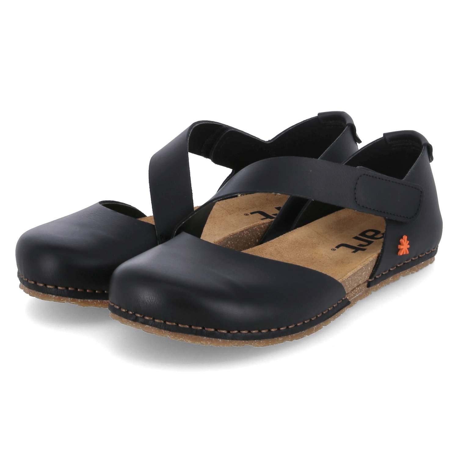 Art Riemchenballerinas CRETA - black