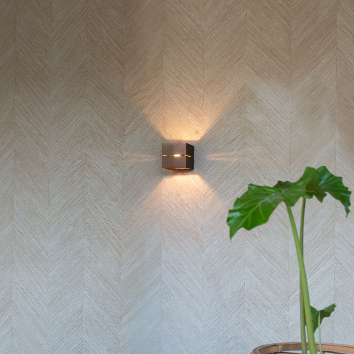 Smart wandlamp donkerbrons 9,7 cm incl. Wifi G9 - Transfer Groove