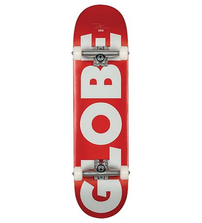 Globe Skateboard - 8,25'' - G0 Fubar Complete - Hvid/R?d