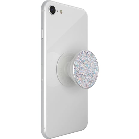 Smartphone PopSockets med standerfunktion - sparkle snow white