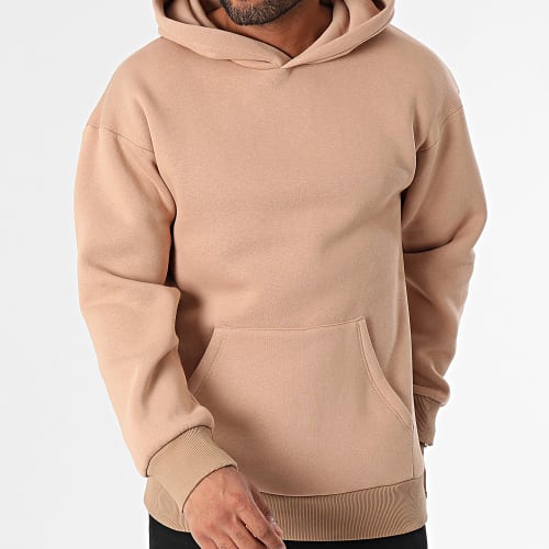 Sweat Capuche Camel Clair