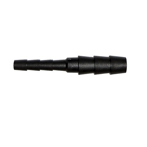 Redutor de água reto para pássaros, preto