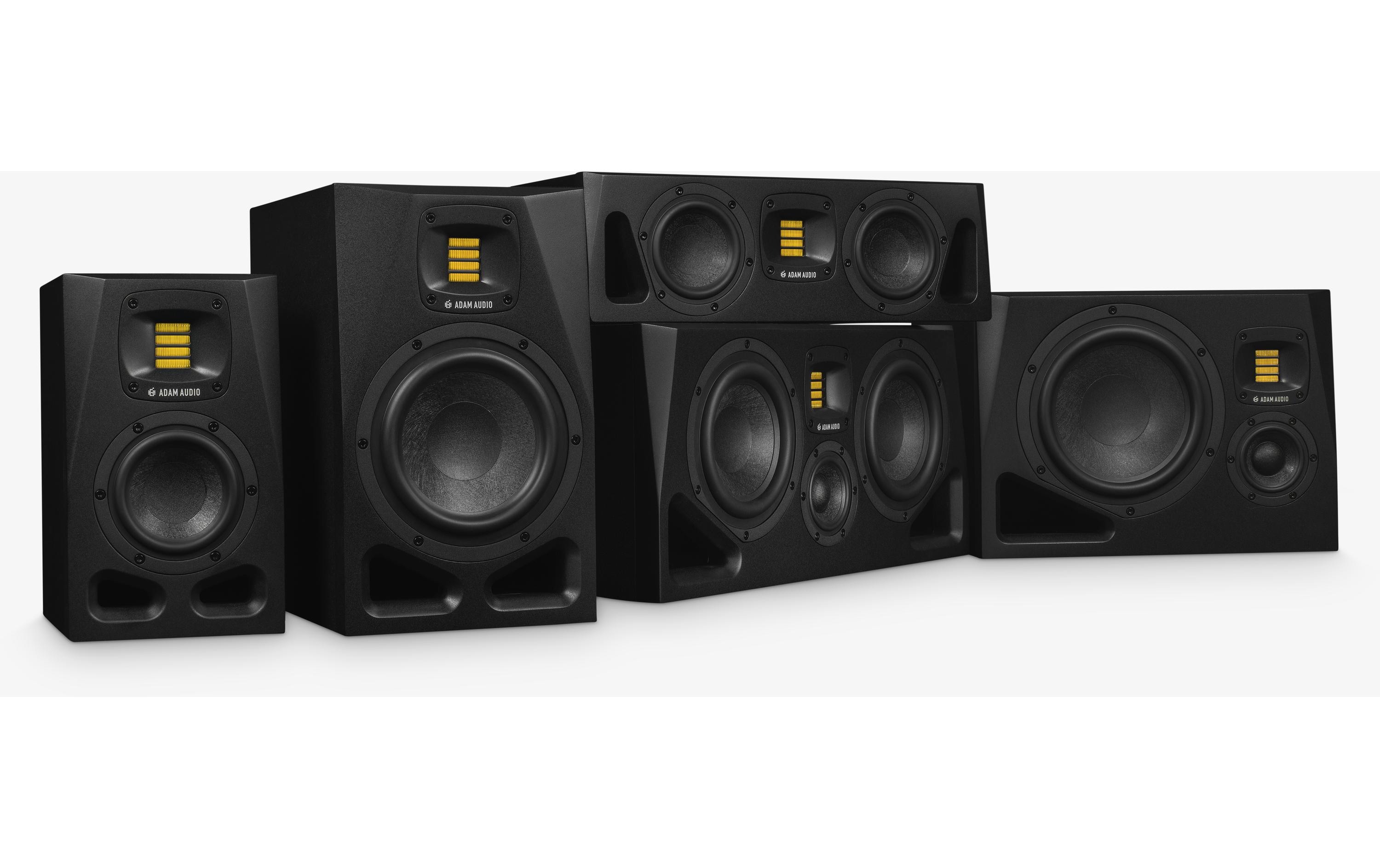Studiomonitor A4 V Schwarz<br>Aktiver 2-Wege Lautsprecher mit DSP