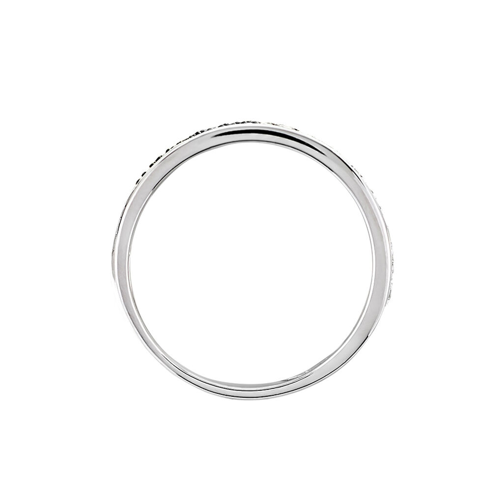 Bague Virginie Or Blanc Diamant