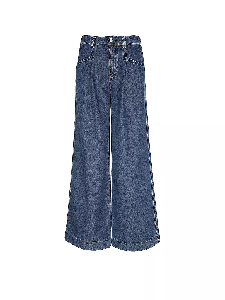 MARC O' POLO DENIM Jeans Wide Leg dunkelblau