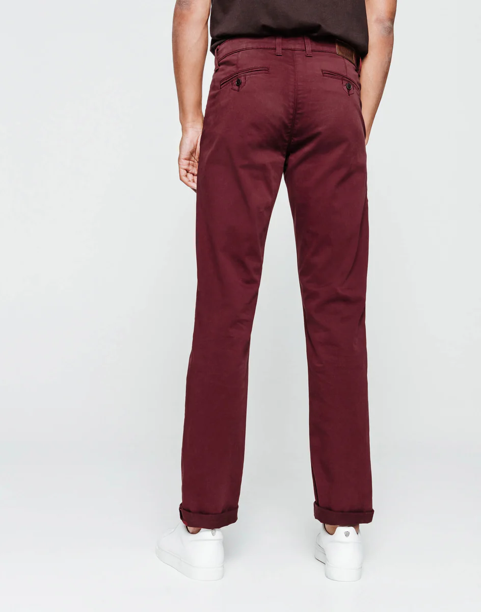 Chino fashion bordeaux