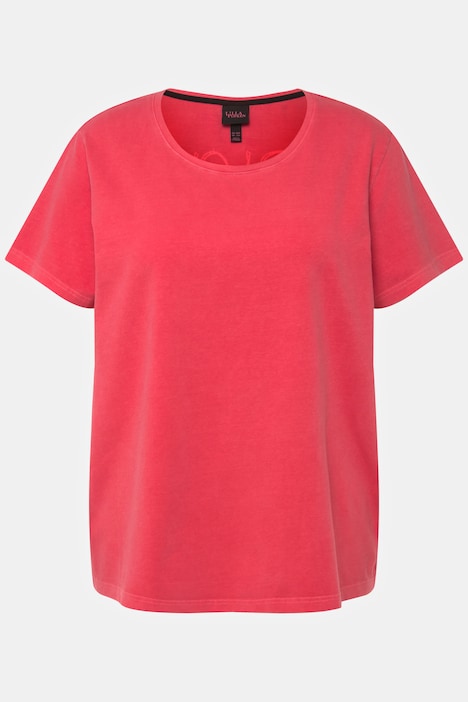 T-Shirt, Rückenmotiiv, Relaxed, Rundhals, Halbarm