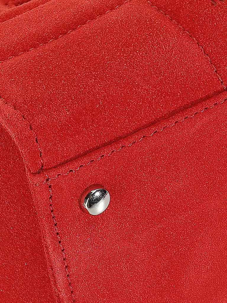 JULIA SKERGETH Ledertasche - Mini Bag LIMITED EDITION rot