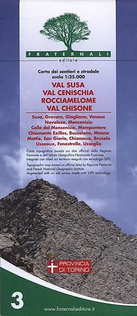 FRATERNALI - 3 VAL SUSA VAL CENISCHIA ECHELLE 1 25 000