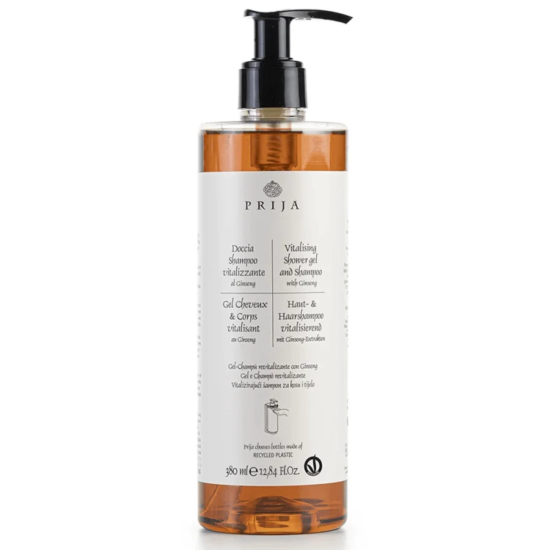 GFL - Gel cheveux et corps - Prija - 380ml - x18 - Rechargeable