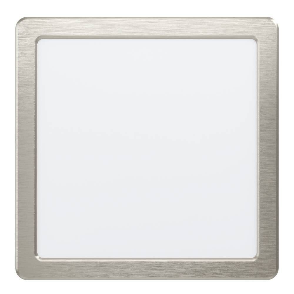 TAKLAMPE FUEVA5 FIRKANTET 210X210 3000K 16,5W MATT KROM