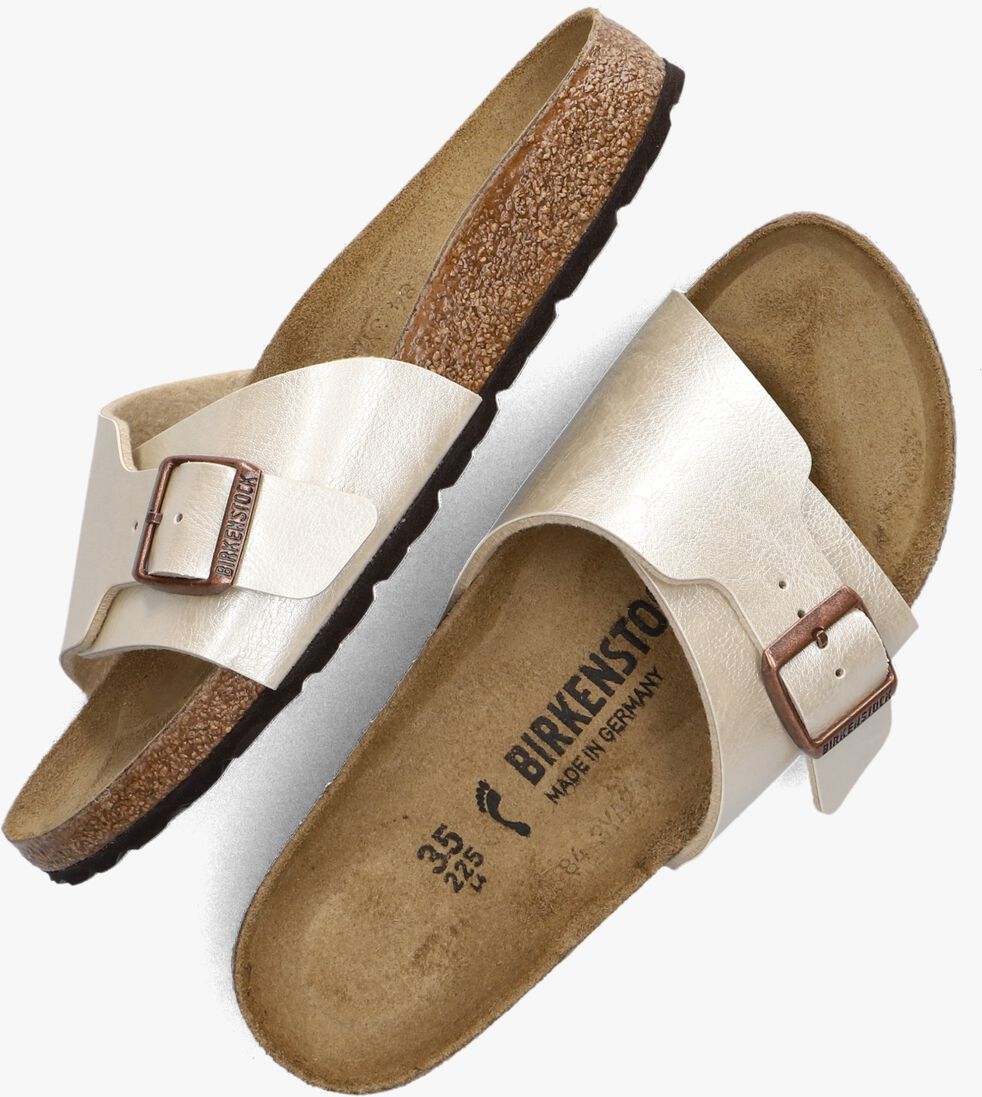 BIRKENSTOCK witte birkenstock slippers catalina bs dames