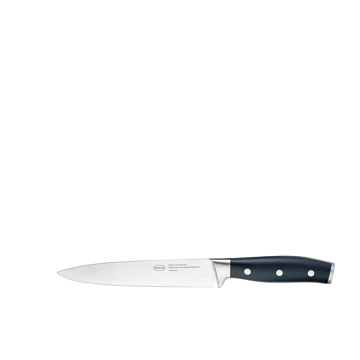 Rösle Tradition Carving knife 18 cm Steel/Black