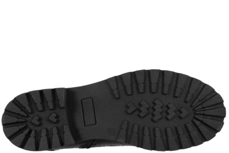 NEW FEET STØVLE I KROKO-LOOK