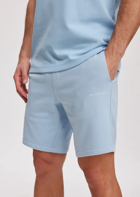 Korte broek met logo blauw (BLW.BA)
