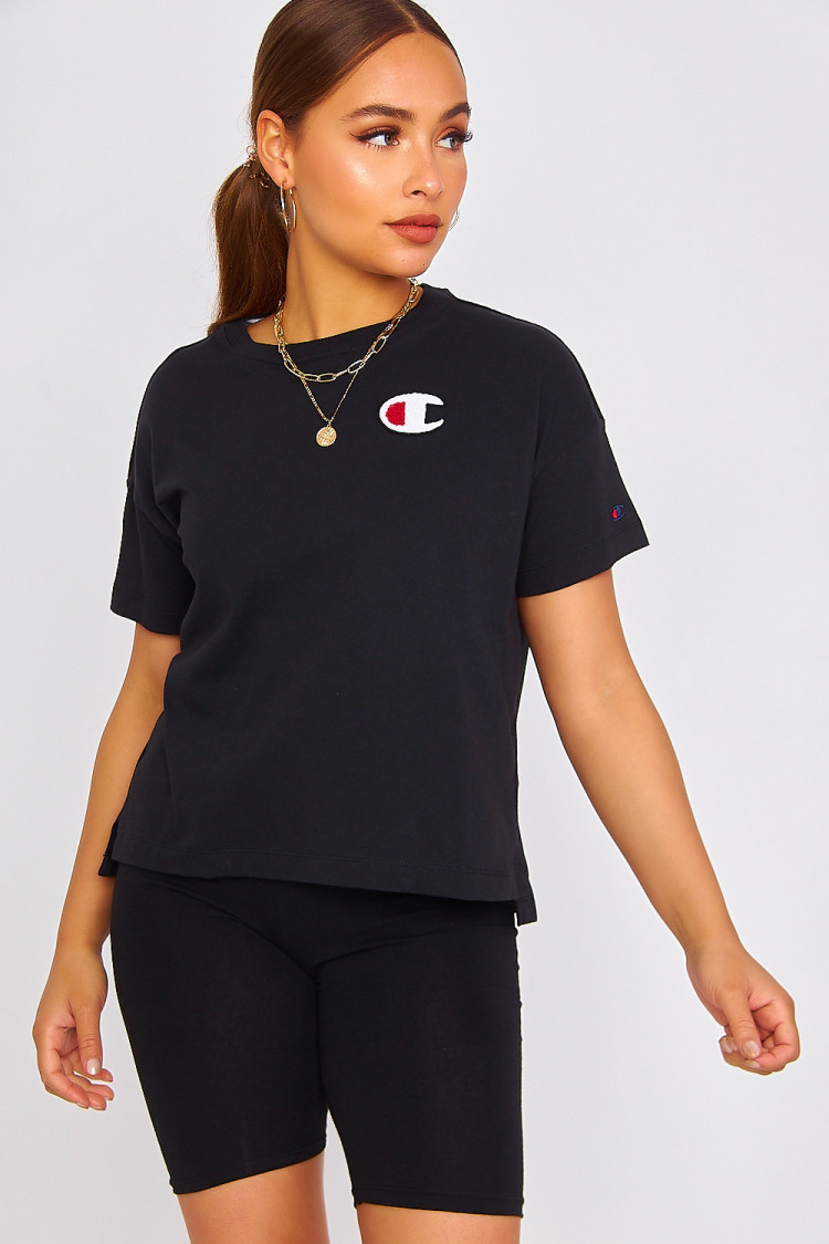 T-shirt Champion uni noir