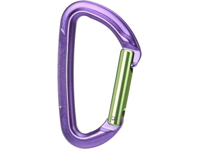 Wild Country Carabiner Session Straight Gate Lila Karabiner mit geradem Schnapper