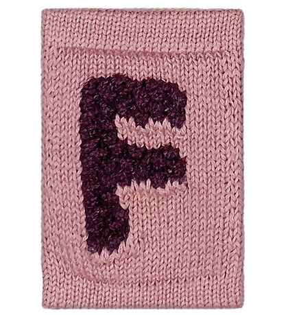Smallstuff Stickat Buchstabe - F - Rosa Alphabet