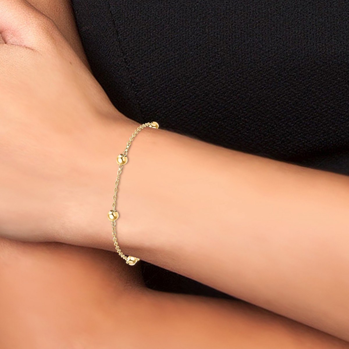 Bracelet en acier inoxydable par SC Bohème