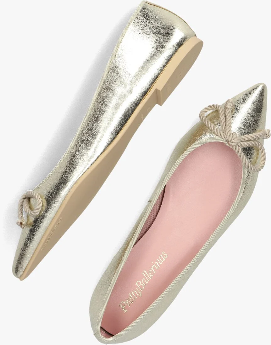 PRETTY BALLERINAS gouden pretty ballerinas ballerina's 47987