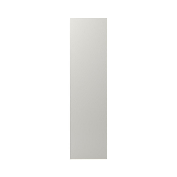 Côté de remplacement pour colonne électroménager Goodhome Stevia gris mat H. 219 cm x l. 57 cm x Ép. 18mm