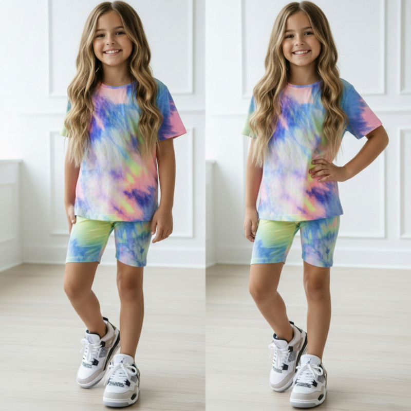 Candy splash set - blauw/multi